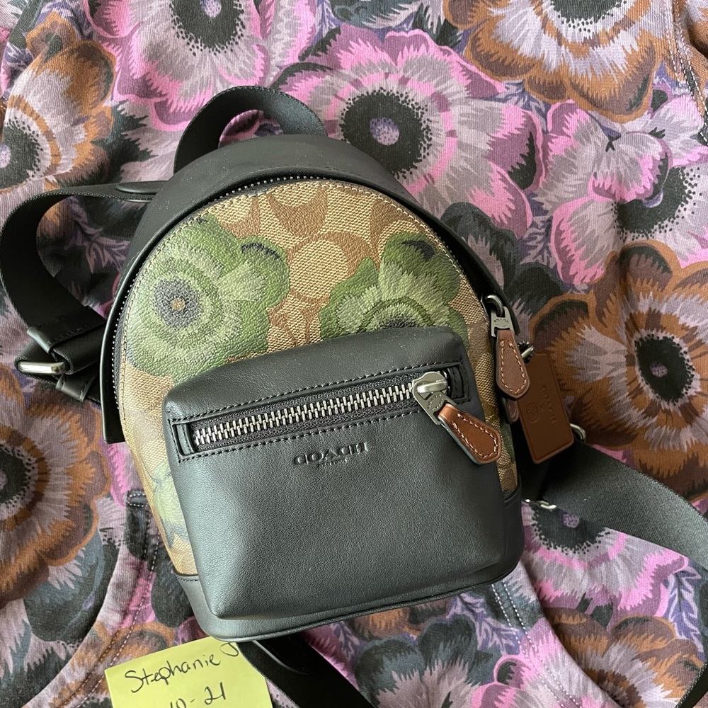 Coach x Kaffe Small West Backpack Crossbody